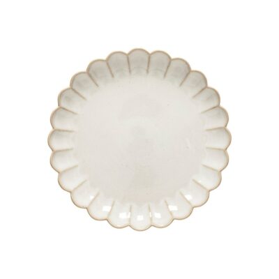 Marrakesh Dinner Plate 28cm - White Sand