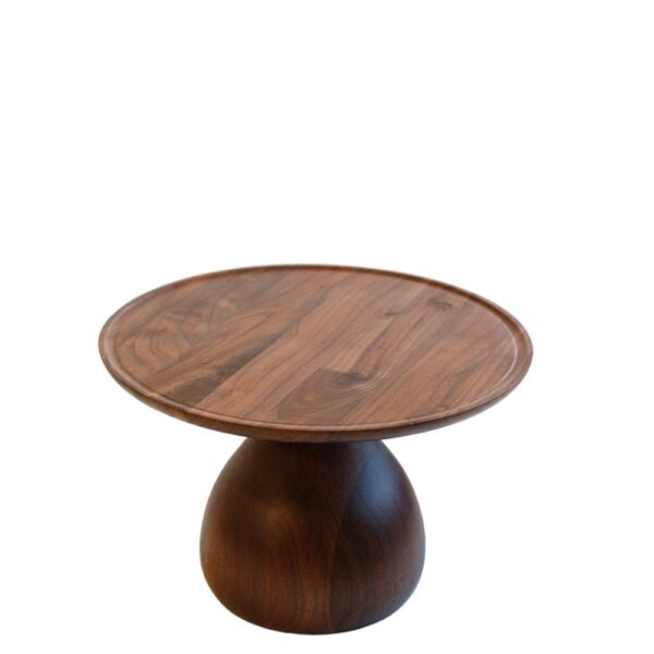 Medium Walnut Cake Stand 32x13.6cm(h)