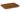 merci rect plate 32x1 4 h ocre brown p15625 10984 image - G&G Goodfellows