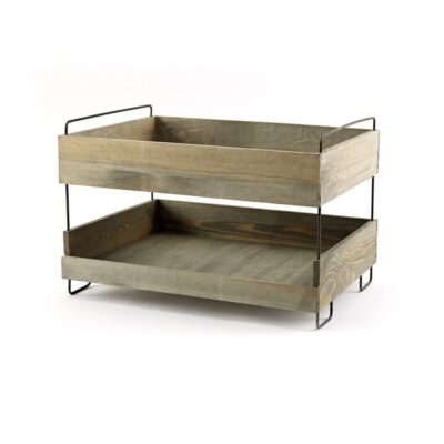 Open Front Tiered Display Stand