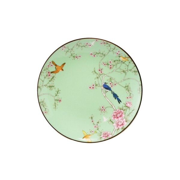 Queens Garden Plate 19cm - Green