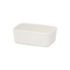 rect bento plate 9x6x3 5cm h white p15480 10954 image - G&G Goodfellows