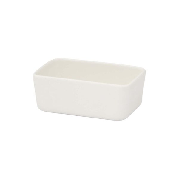 Rect. Bento Plate 9x6x3.5cm(h) - White