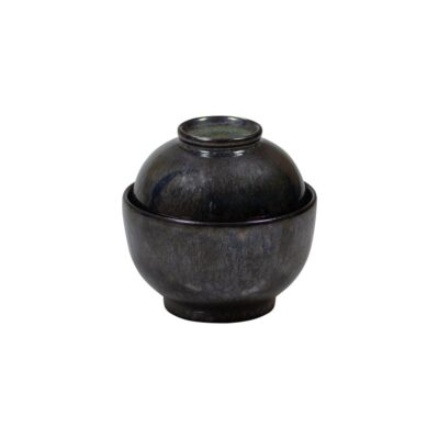 Sakura Bowl with Lid 13x8cm - Blue