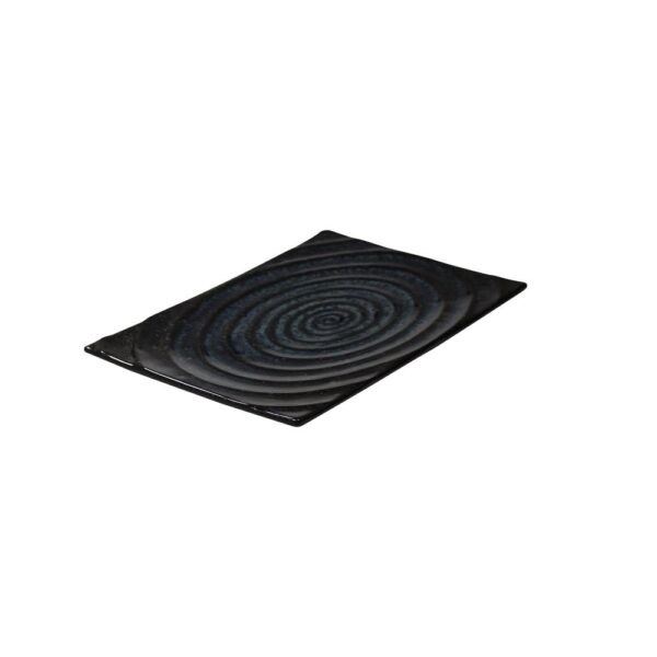 Sakura Rect Plate 25.7x16.7cm - Blue