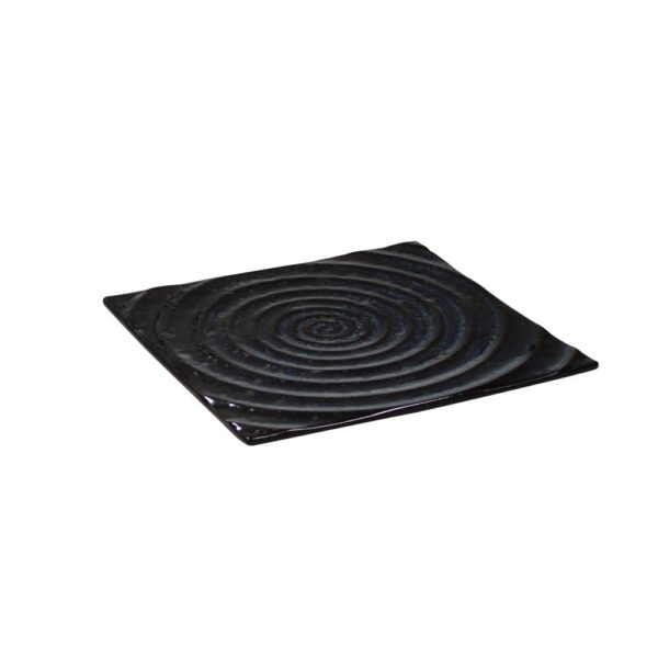 Sakura Square Plate 20.5cm - Blue