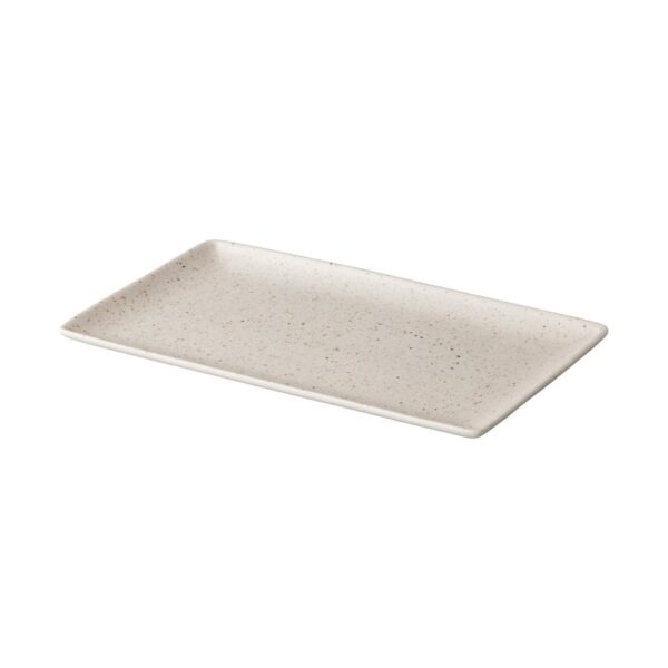 Tinto Rect Plate 33.5x19cm - Matt White