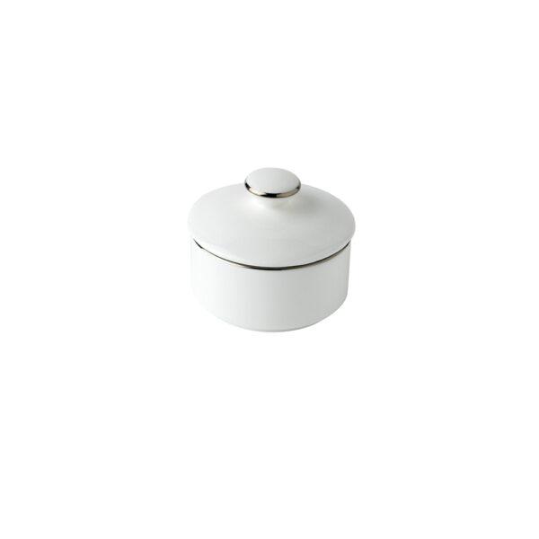 Jam Pot/Small Cup With Platinum Line