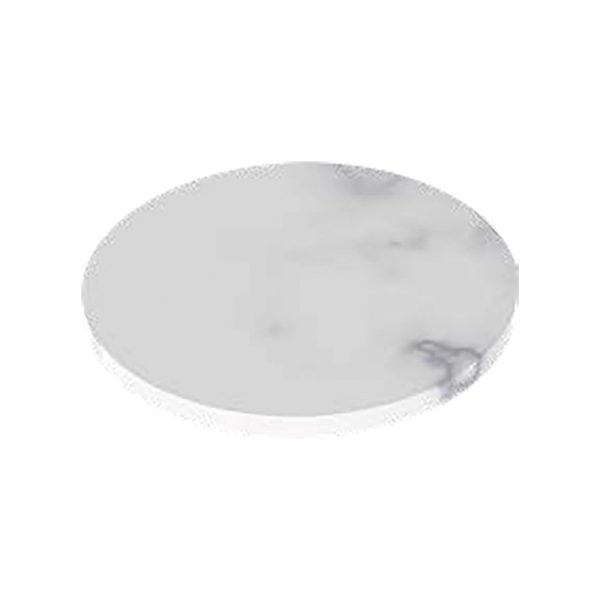 Deco Top Round Carrara Marble 15cm