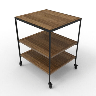 Fare 2.1 Trolley 79.1x66.9x89.7cm(h) - Walnut