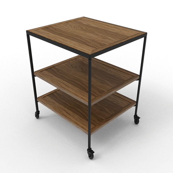 Fare Walnut  2.1 Trolley 79.1x66.9x89.7cm(h) - Walnut