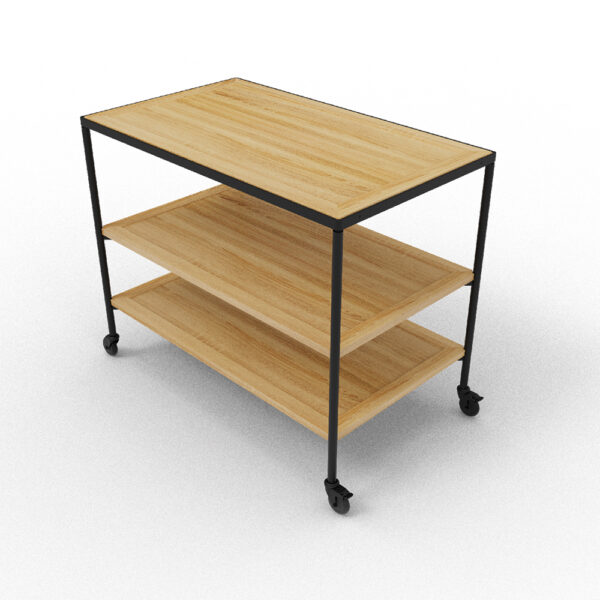 Fare Walnut  3.1 Trolley 110x65x88cm(h) - Oak