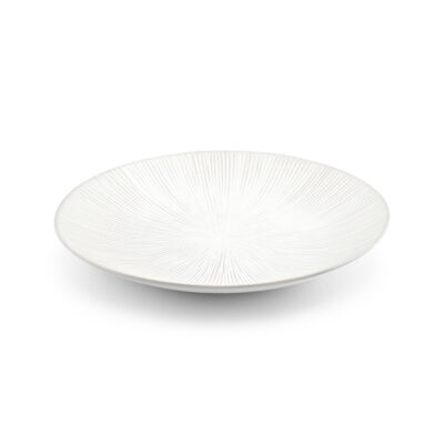 Halo Cloud Serving Dish 40x5cm(h) - Grey/White