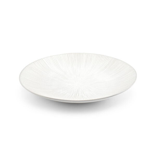 Halo Cloud Serving Dish 40x5cm(h) - Grey/White
