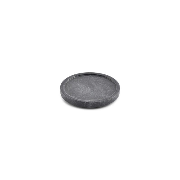 Pura Butter Dish 9.5x1cm(h) - Marble Black