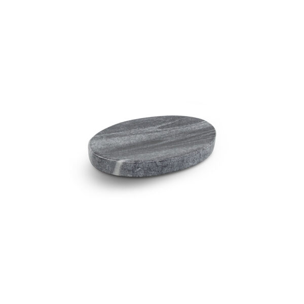 Pura Oval Board 16x11cm - Marble Black