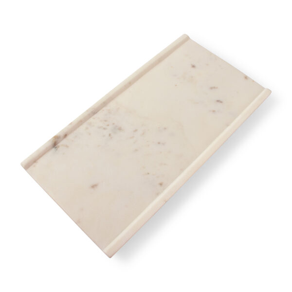Pura Serving Board 35x18x2cm(h) - Marble White