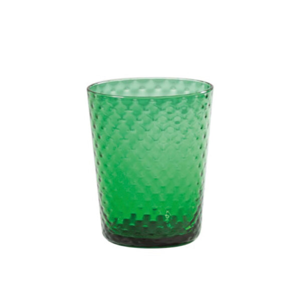 Veneziano Glass Tumbler - Green