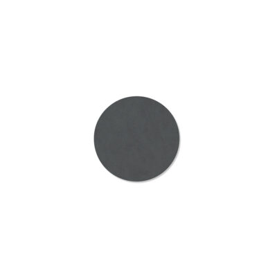 Circle Glass Mat 10cm - Anthracite