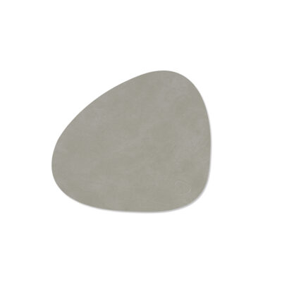 Curve Table Mat 24x28cm - Light Grey