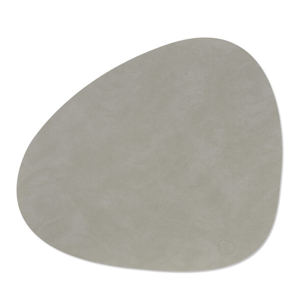 Curve Table Mat 37x44cm - Light Grey