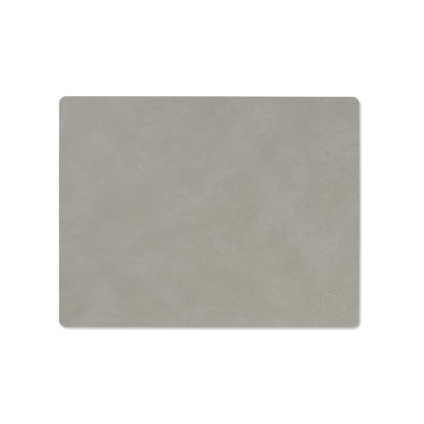 Square Table Mat 26.5x34.5cm - Light Grey