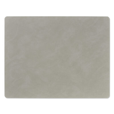 Square Table Mat 35x45cm - Light Grey