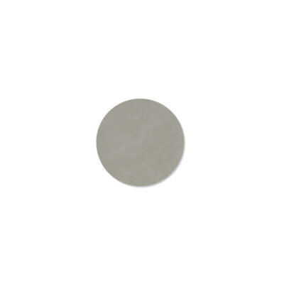 Circle Glass Mat 10cm - Light Grey