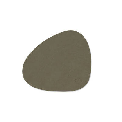 Curve Table Mat 24x28cm - Army Green