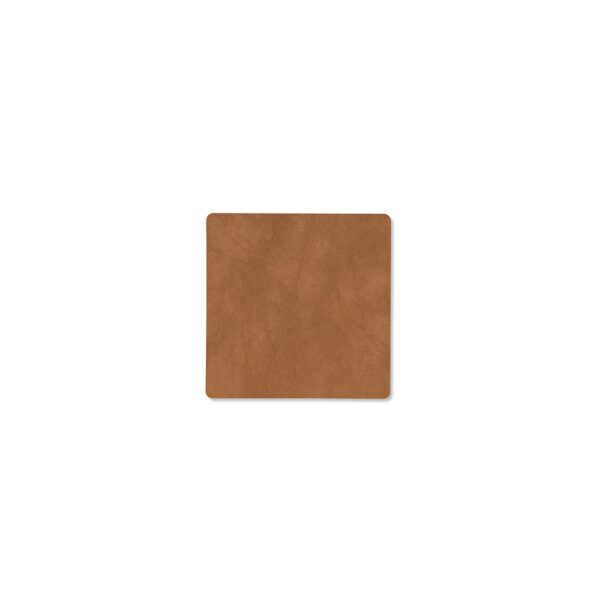 Square Glass Mat 10x10cm - Nature