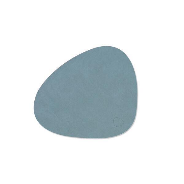 Curve Table Mat 24x28cm - Light Blue