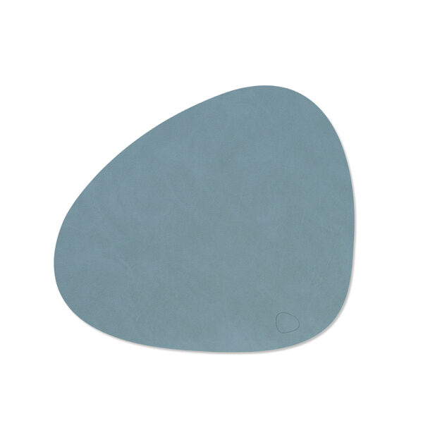Curve Table Mat 31x35cm - Light Blue