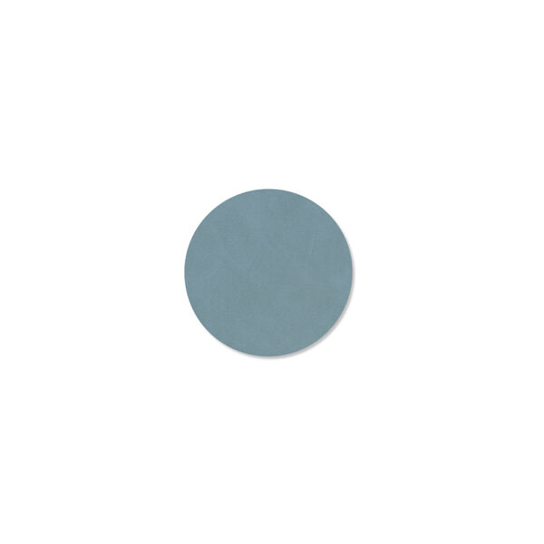 Circle Glass Mat 10cm - Light Blue