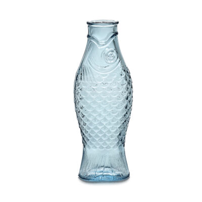 Bottle Blue Fish & Fish 10.6x7.5x29cm