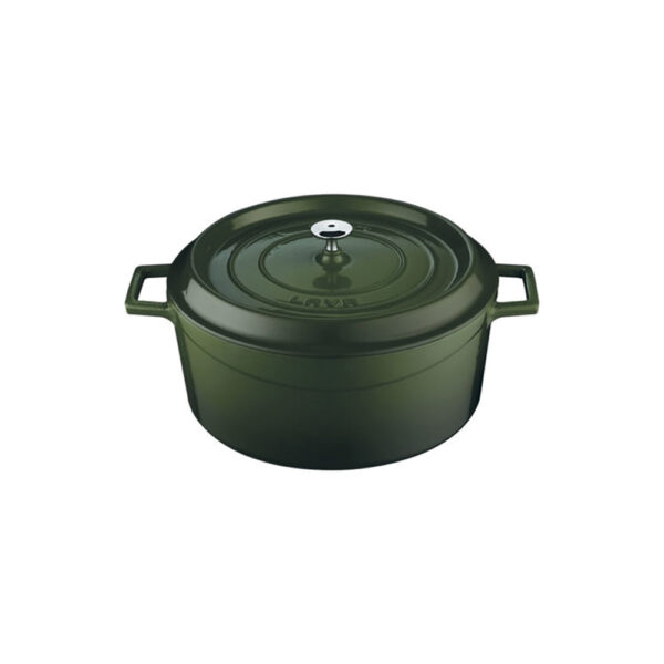 Round Casserole 24cm - Green