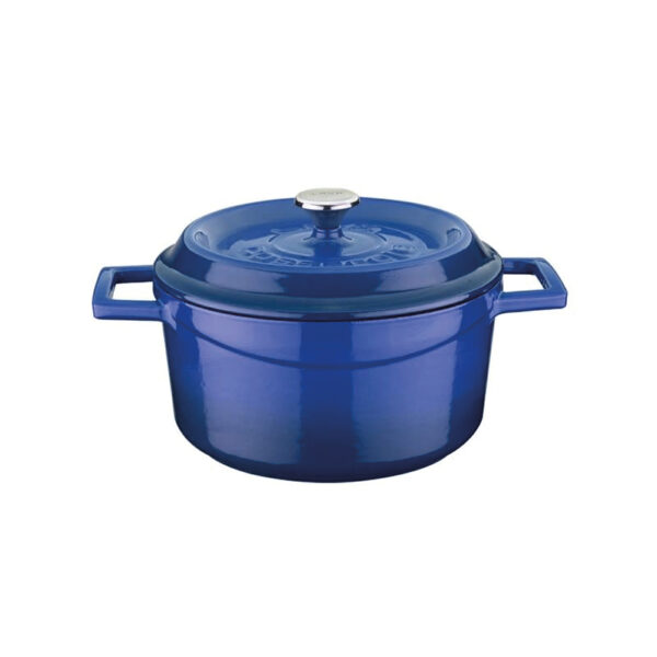 Cast Iron Cocotte 24cm - Blue