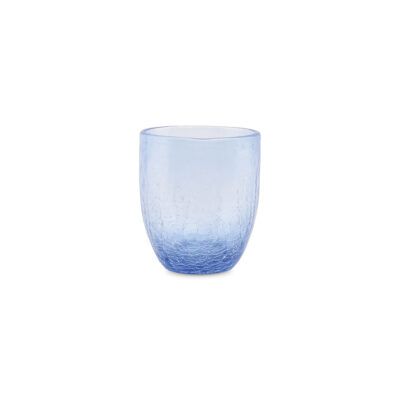 Glass 25cl - Light Blue Crackle