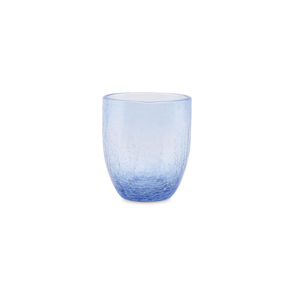 Glass 25cl - Light Blue Crackle