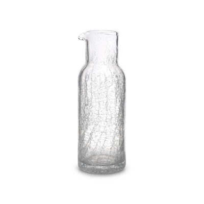 Glass Carafe 53cl - Crackle