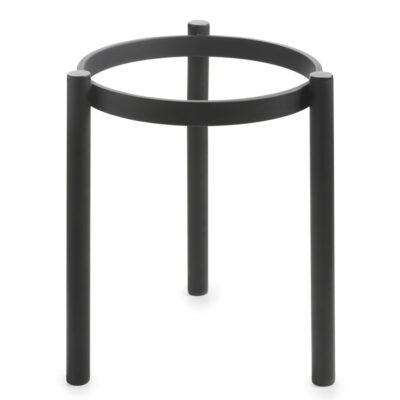 En Scene Round Riser L 24x26.5cm(h) - Black