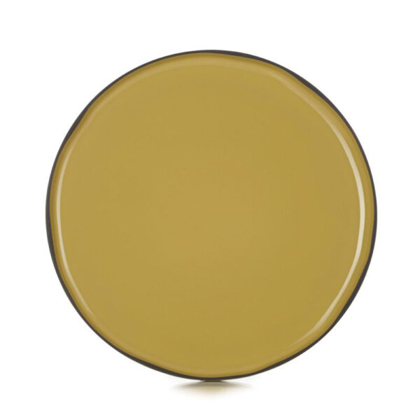 Caractere Presentation Plate - Tumeric