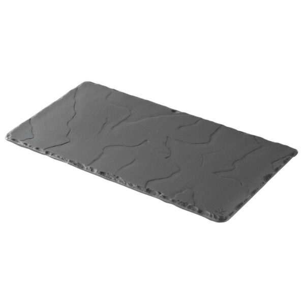 Basalt Rect Plate 30x16cm