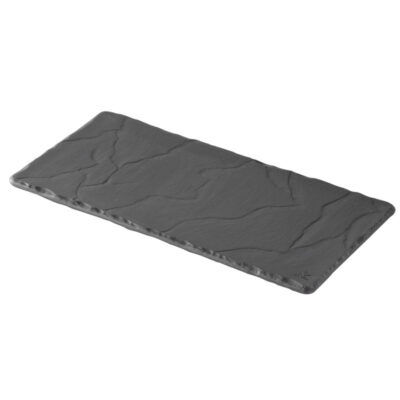 Basalt Rect Plate 30x20cm