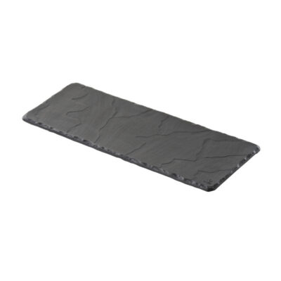 Basalt Rect Plate 30x11cm