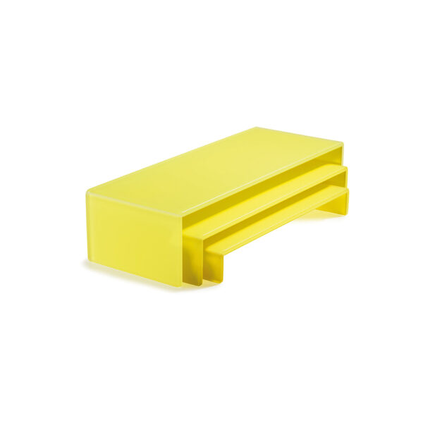 Stackable Riser 39.5x19.5x5cm(h) - Nacryl Lemon