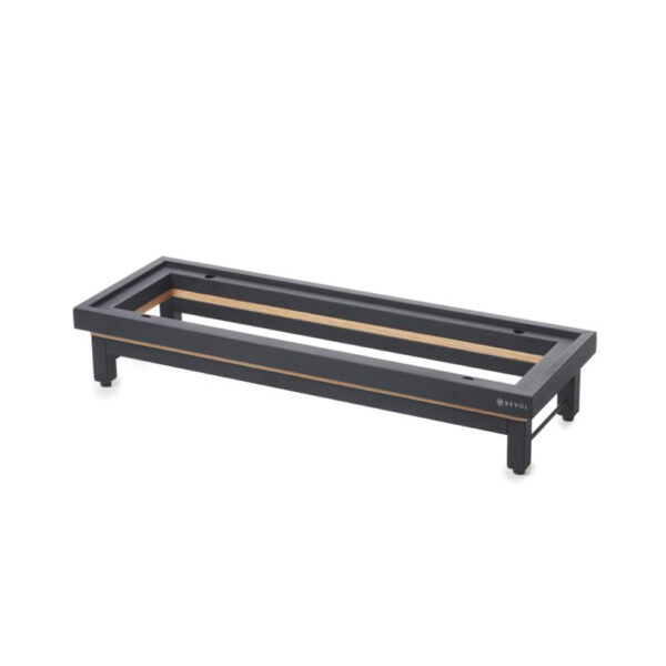 En Scene Low Riser GN 2/4 -  Black Metal Oak