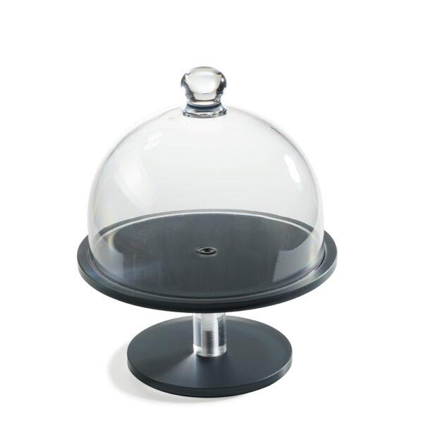 Cake Stand 30cm - Nacryl Anthracite
