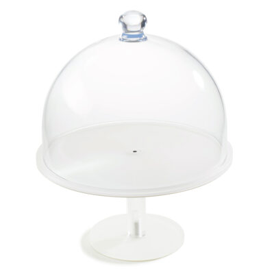 Cake Stand 30cm - Nacryl White