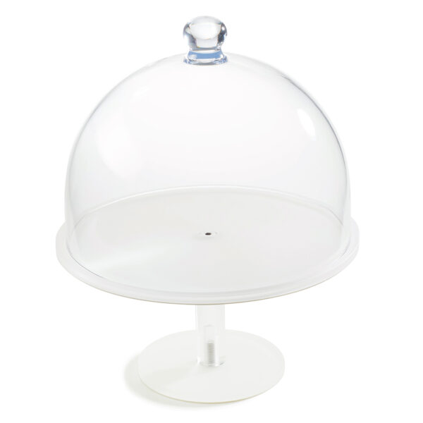 Cake Stand 30cm - Nacryl White
