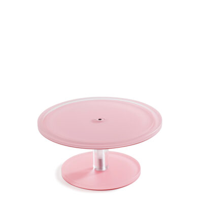 Mealplak Cake Stand, 33cm Pink Nacryl